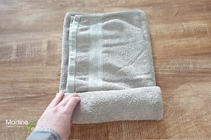 Handdoeken opvouwen
