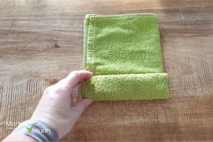 Gastendoekjes opvouwen