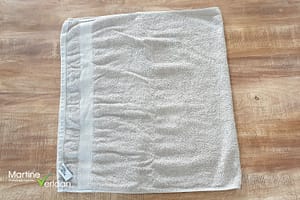 Handdoeken opvouwen