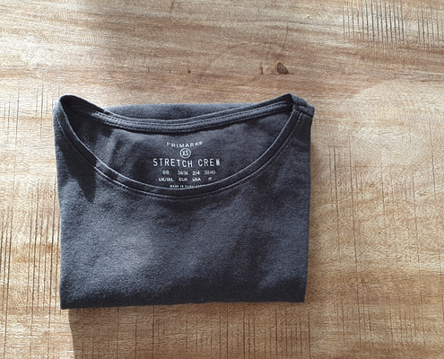 Shirts opvouwen